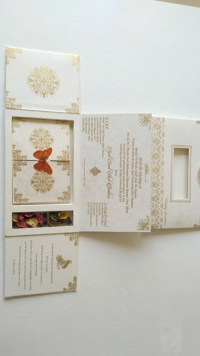 Box Wedding Cards